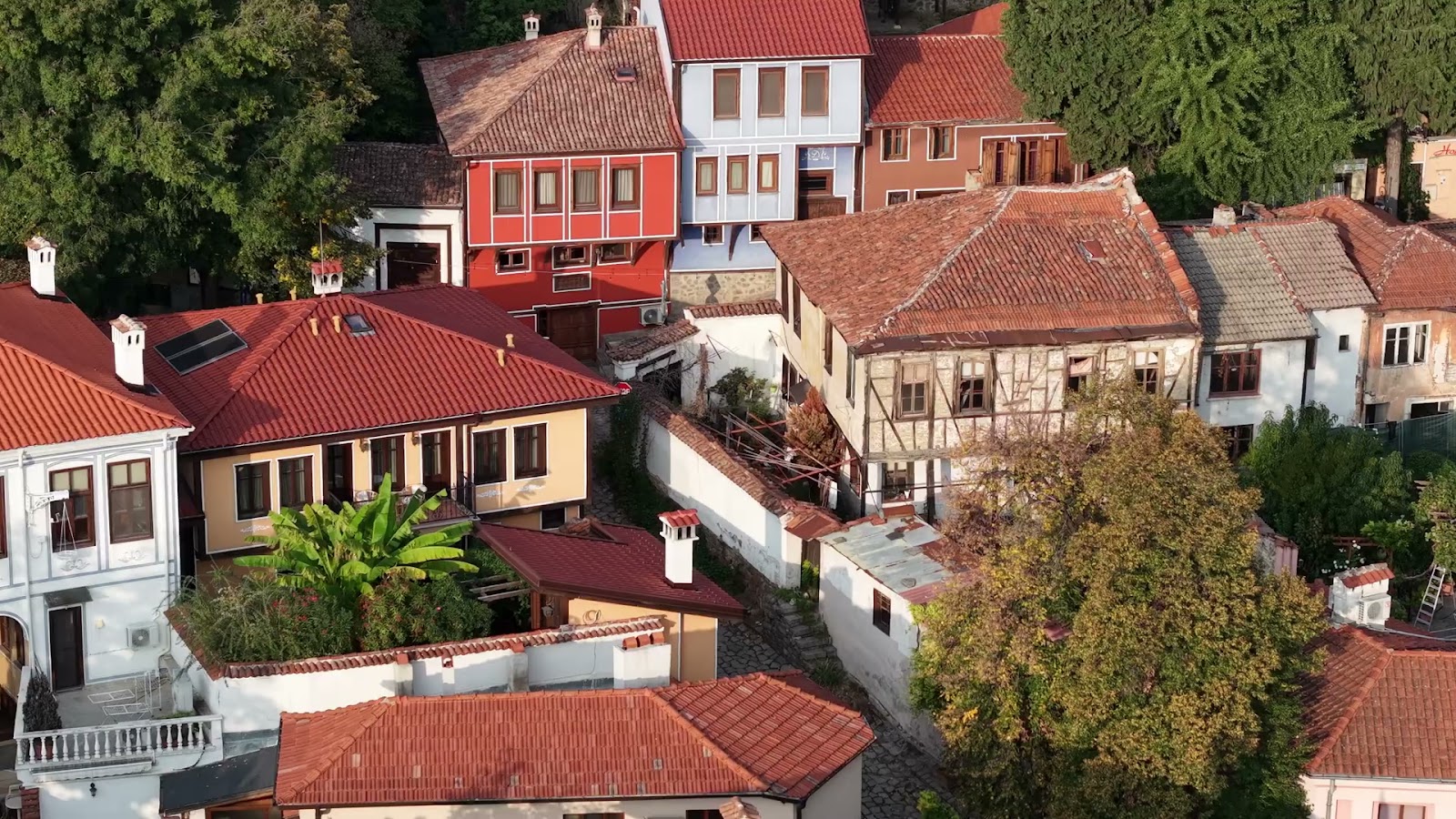 Summer in Plovdiv and a walk through the Old Town near Tams House